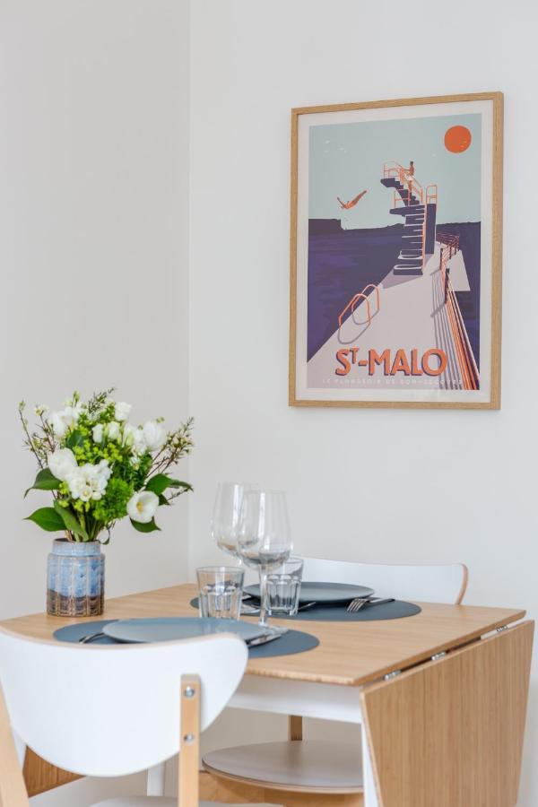 Residence Hostin'Malo - Au Coeur De Saint Malo Rom bilde