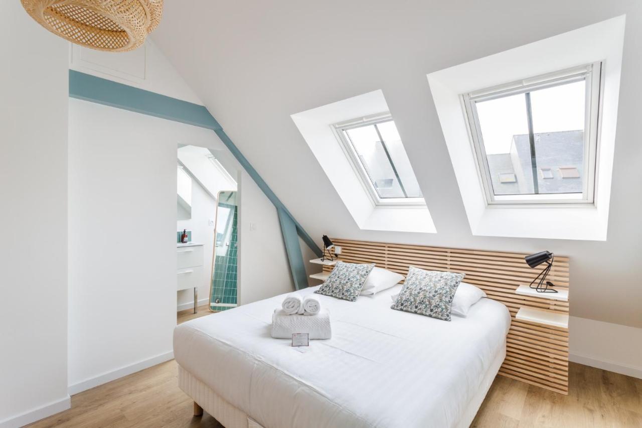 Residence Hostin'Malo - Au Coeur De Saint Malo Rom bilde