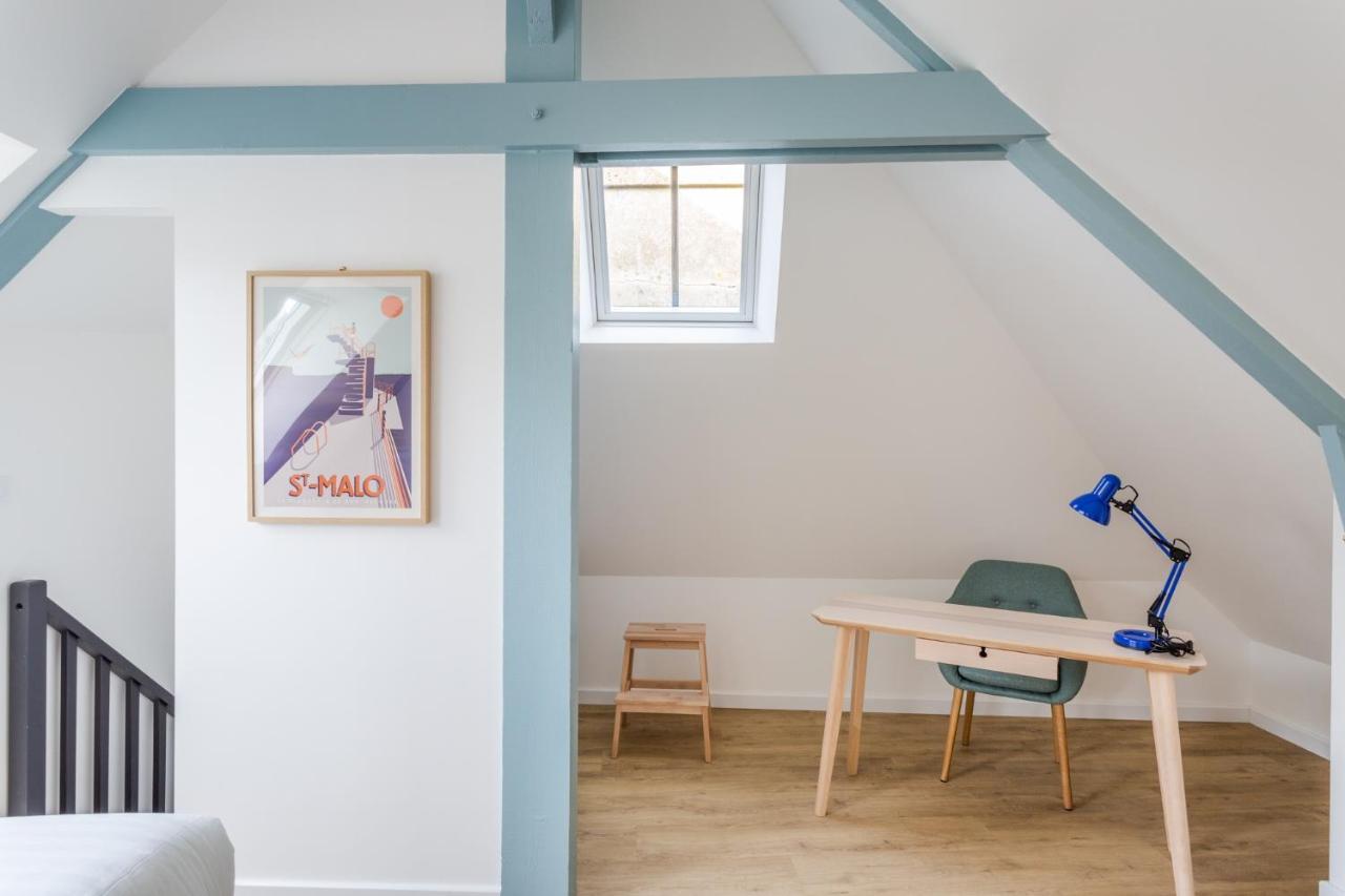 Residence Hostin'Malo - Au Coeur De Saint Malo Rom bilde