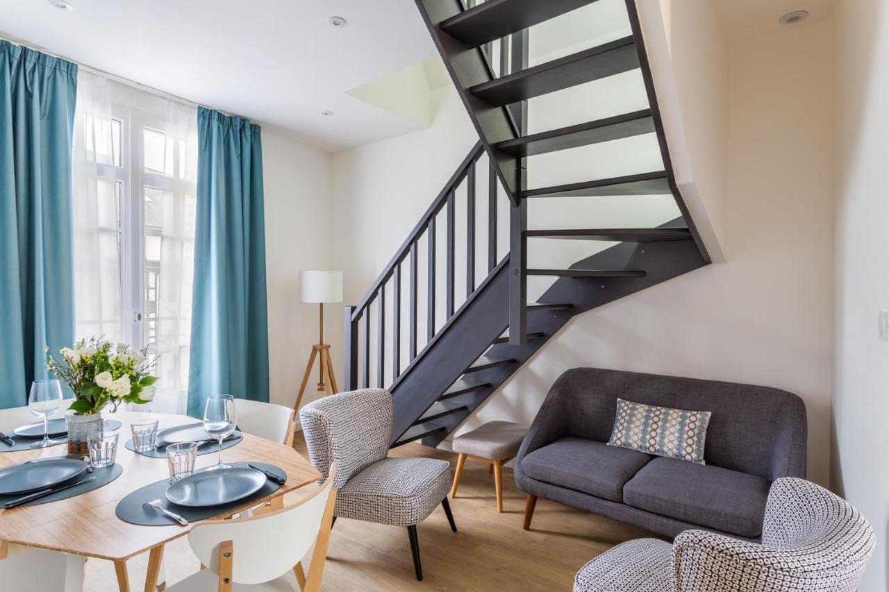 Residence Hostin'Malo - Au Coeur De Saint Malo Rom bilde