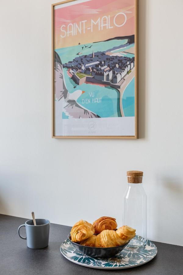 Residence Hostin'Malo - Au Coeur De Saint Malo Rom bilde